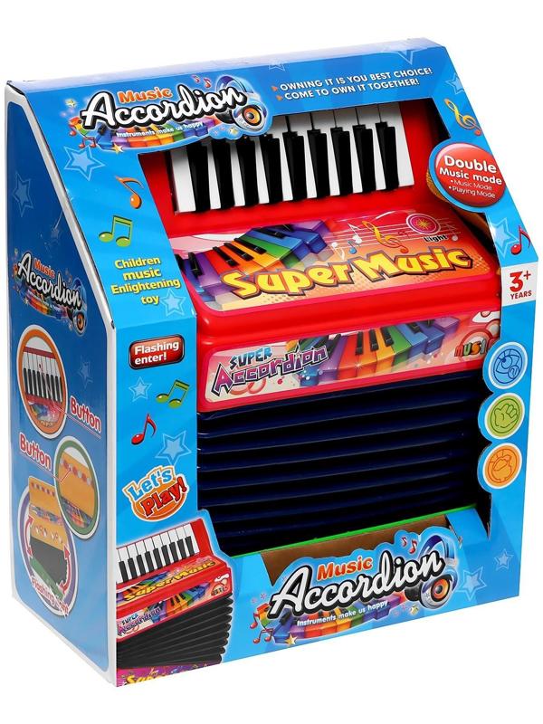 Музыкальная игрушка «Гармонь», звуковые эффекты, МИКС