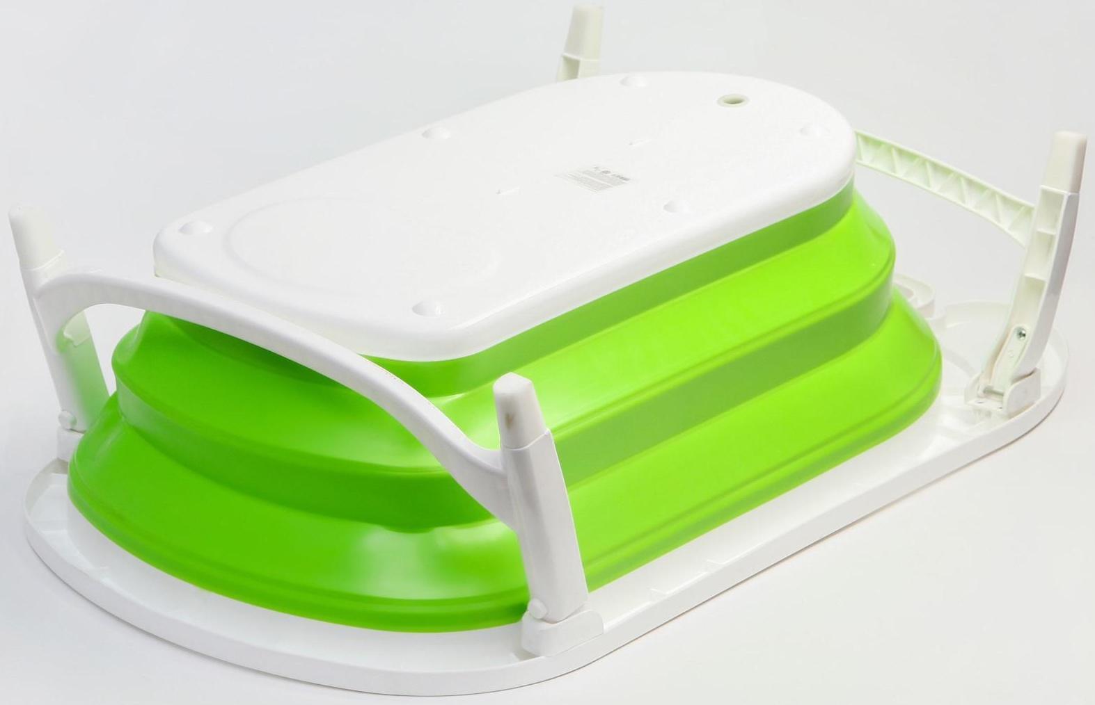 Ванночка детская складная 82 см., , цвет зелёный