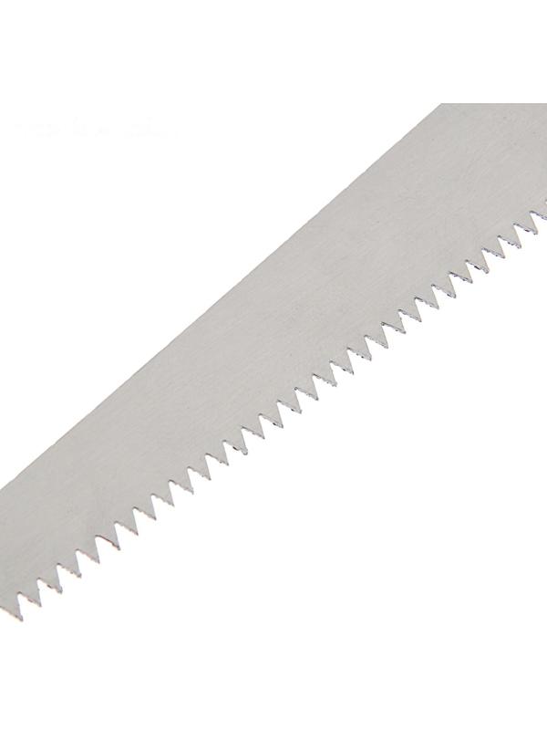 Ножовка по дереву ЛОМ, выкружная, пластиковая рукоятка, 7-8 TPI, 300 мм