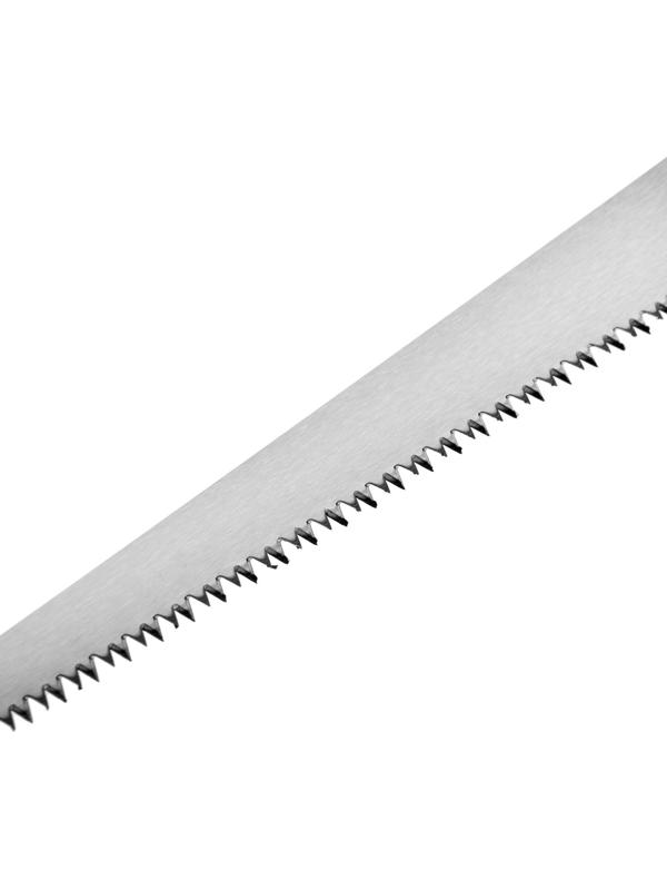 Ножовка по дереву ТУНДРА, выкружная, зуб каленый, 2D заточка, 2К рукоятка, 300 мм