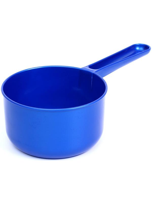 Ковш для купания и мытья головы, детский банный ковшик, хозяйственный  0,75 л, цвет МИКС