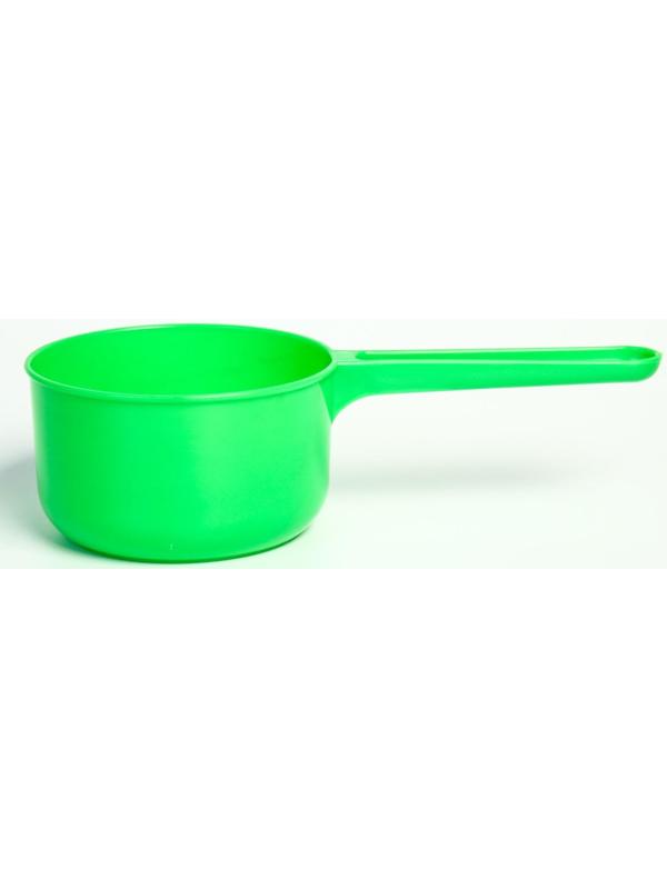 Ковш для купания и мытья головы, детский банный ковшик, хозяйственный  0,75 л, цвет МИКС