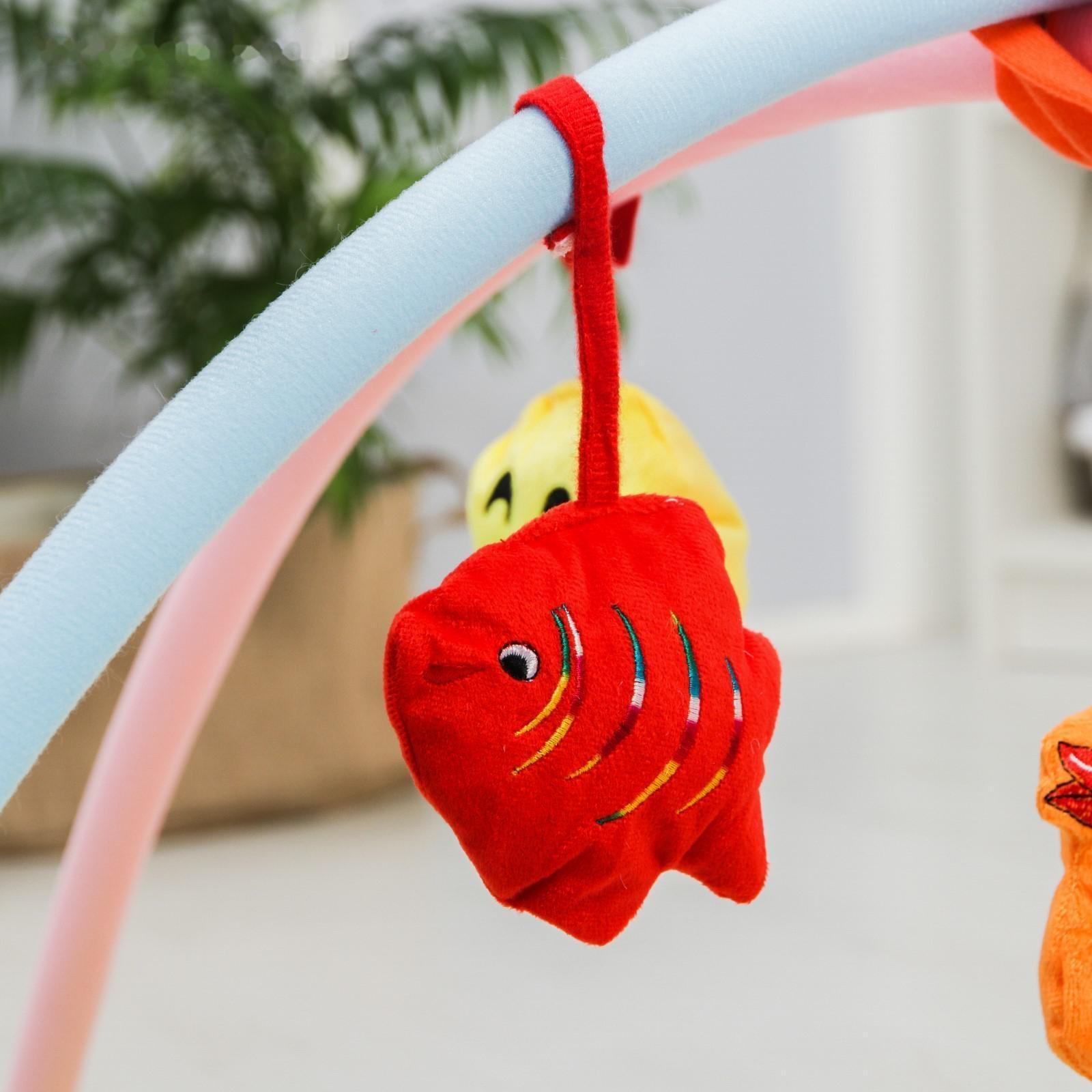 Развивающий коврик «Путешествие», с дугами, р -р 85х85х0,5 см.