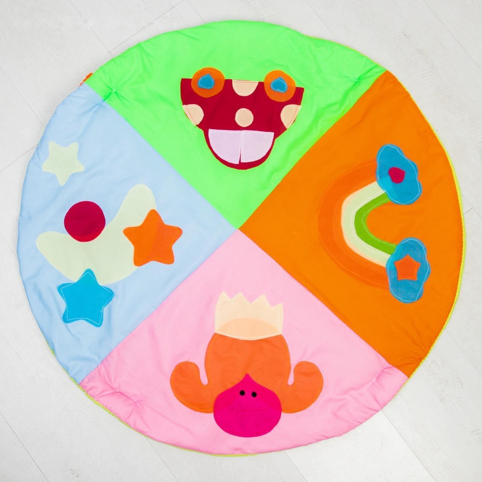 Развивающий коврик «Путешествие», с дугами, р -р 85х85х0,5 см.