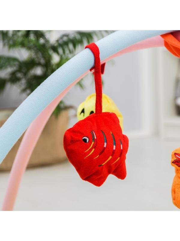 Развивающий коврик «Путешествие», с дугами, р -р 85х85х0,5 см.