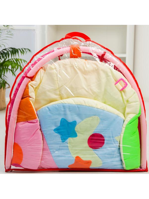 Развивающий коврик «Путешествие», с дугами, р -р 85х85х0,5 см.