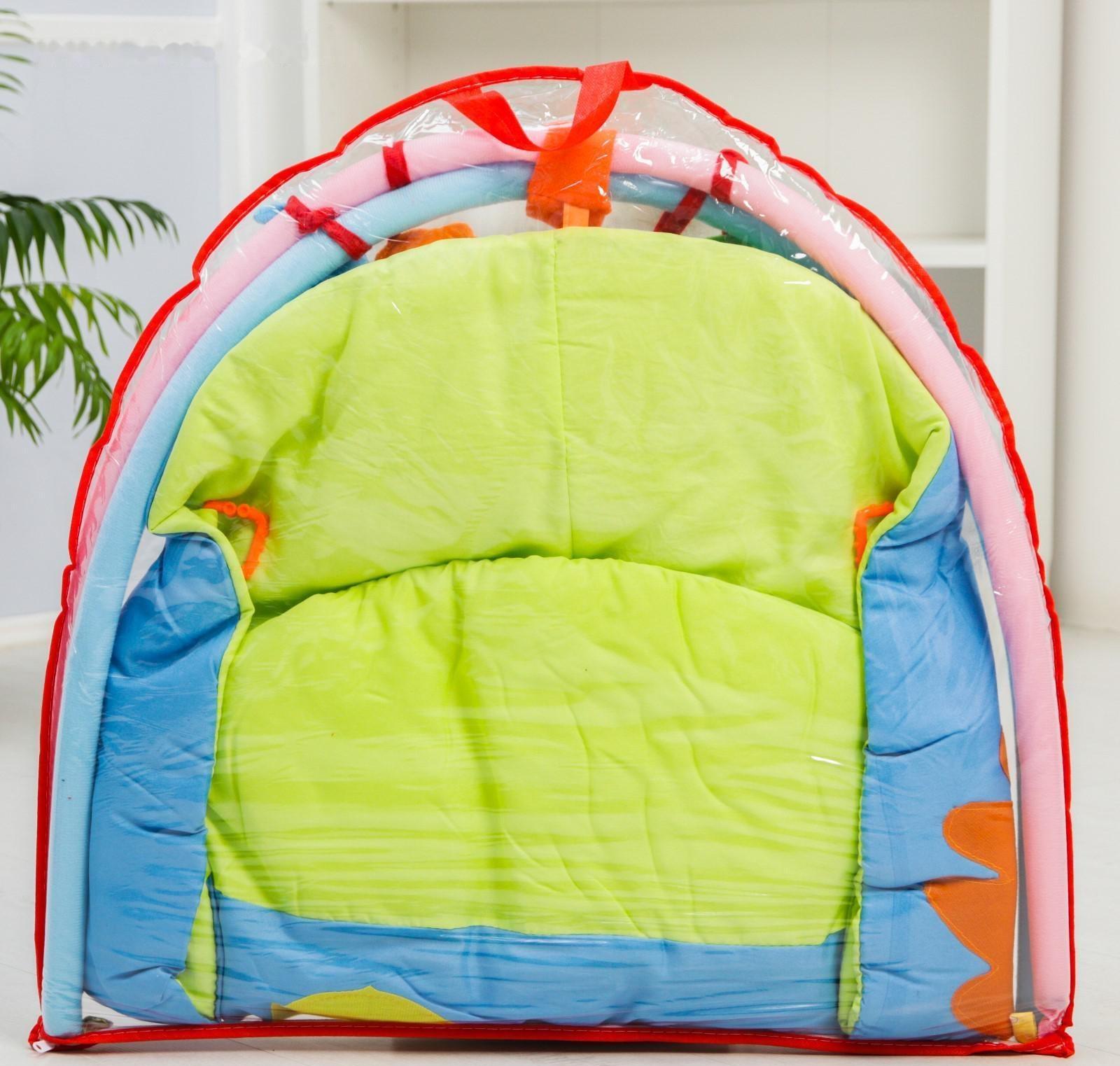 Развивающий коврик «Лесные жители», с дугами, р - р 85х85х0,5 см.