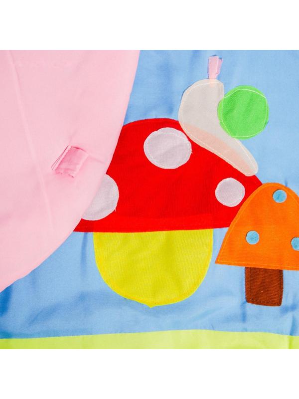 Развивающий коврик «Лесные жители», с дугами, р - р 85х85х0,5 см.