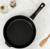 Сковорода «Традиция», d=28 см, съёмная ручка, антипригарное покрытие, цвет чёрный