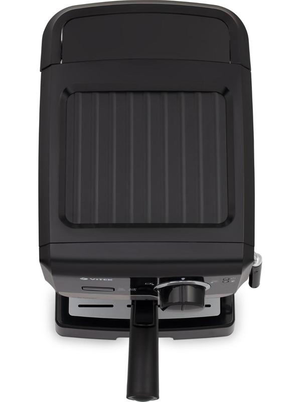 Кофеварка Vitek VT-1502 ВК, рожковая, 1140 Вт, 1.25 л, чёрная