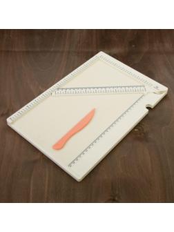 Доска для биговки (сгибов) многофункциональная 34,4х24х0,95 см (DDB-01)