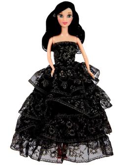 Кукла-модель «Олеся» в бальном платье, МИКС
