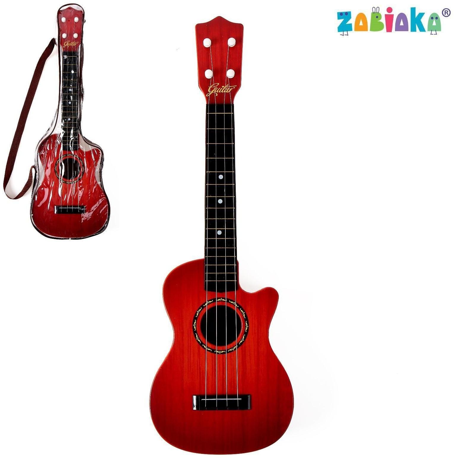 Игрушка музыкальная гитара «Классическая», МИКС