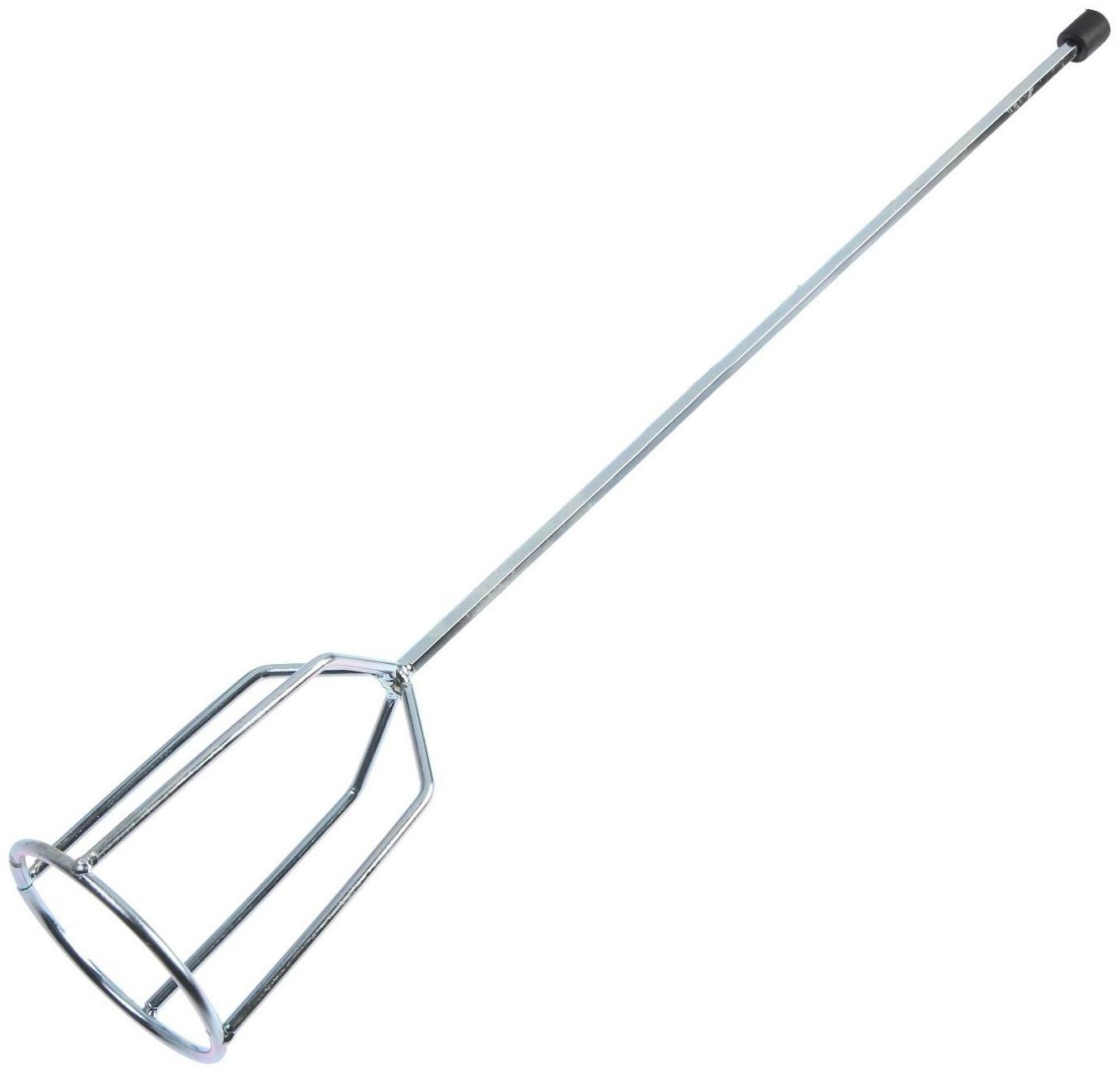 Миксер для гипсовых смесей ТУНДРА, шестигранный хвостовик, 100 х 8 х 600 мм