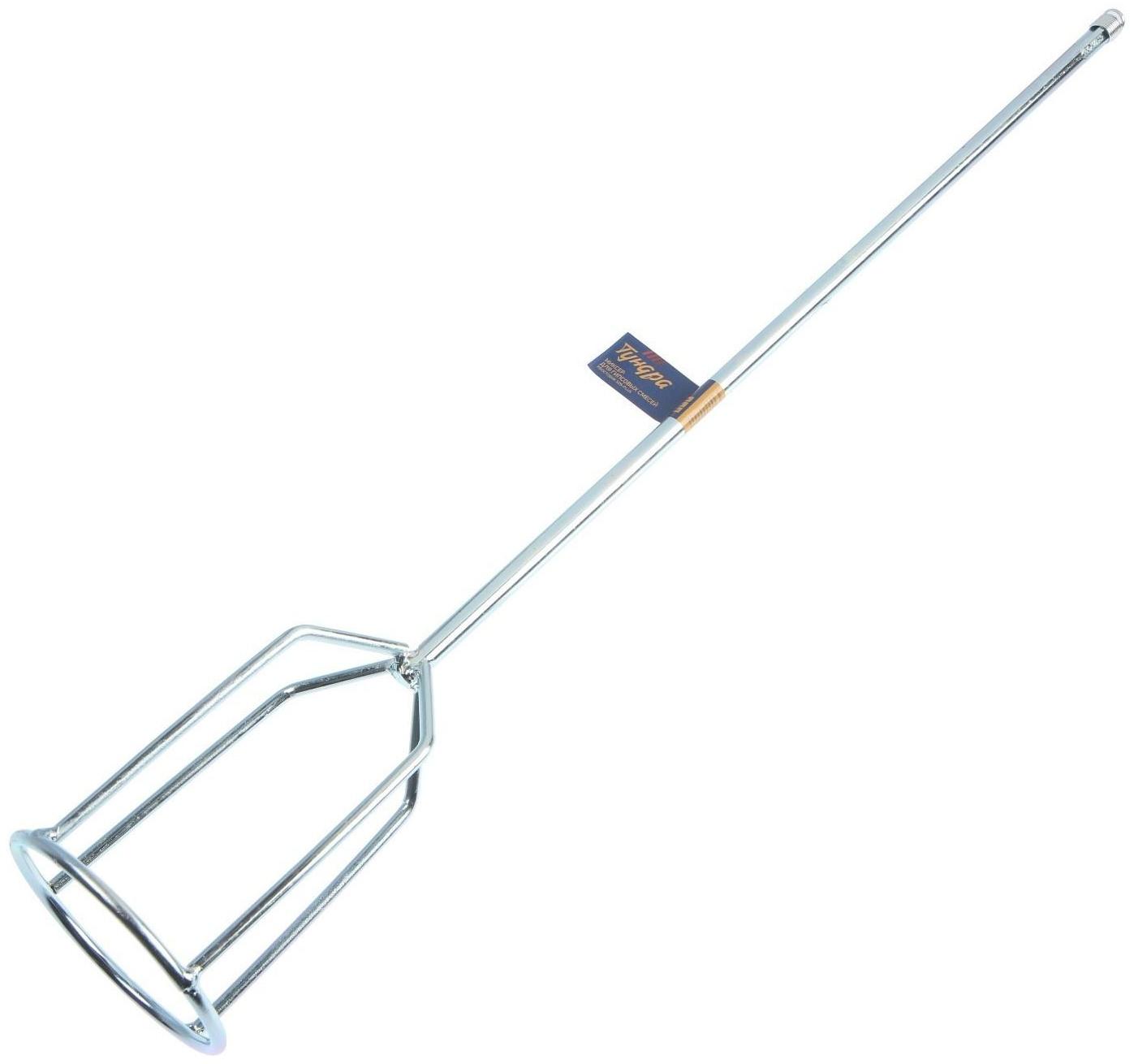 Миксер для гипсовых смесей ТУНДРА, SDS-plus, 100 х 10 х 600 мм