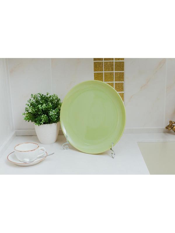 Подставка под тарелки Доляна, 15,5×25,5 см, цвет хром