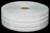 Шторная лента классическая, органза, 6 см, 50 ± 1 м, цвет белый