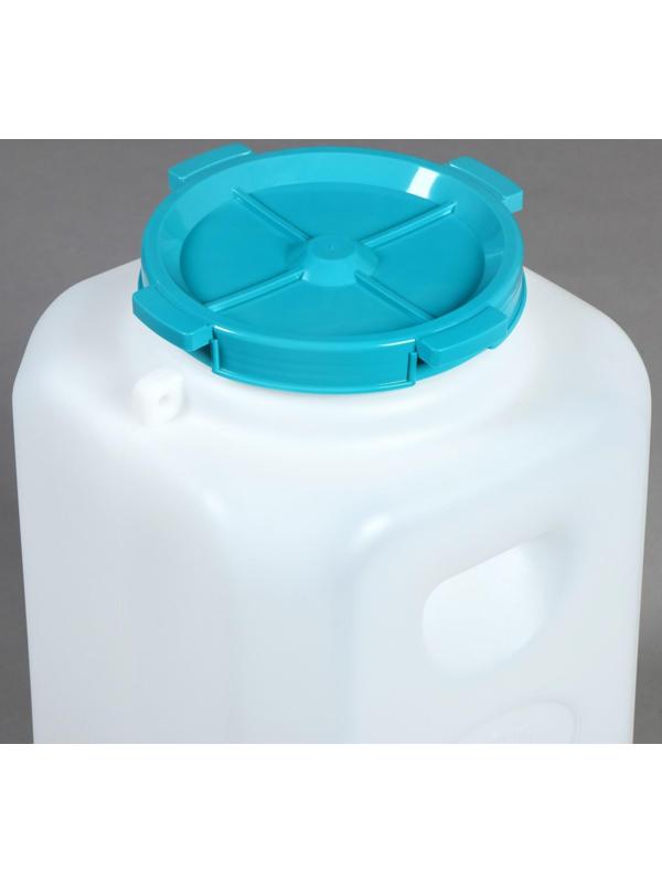 Бочка пищевая, 50 л, горловина 21.5 см, с крышкой