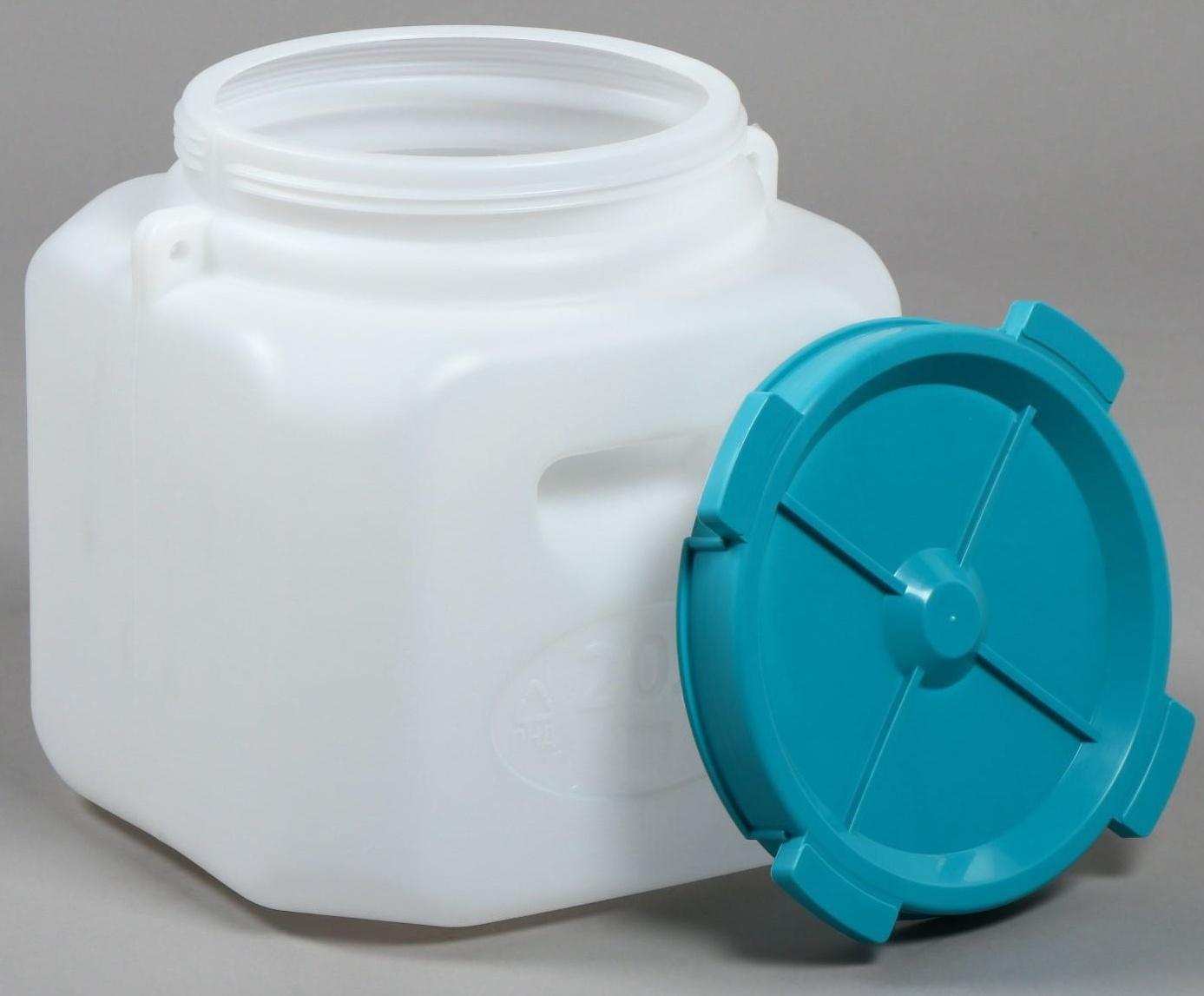 Бочка пищевая, 20 л, горловина 21.5 см, с крышкой