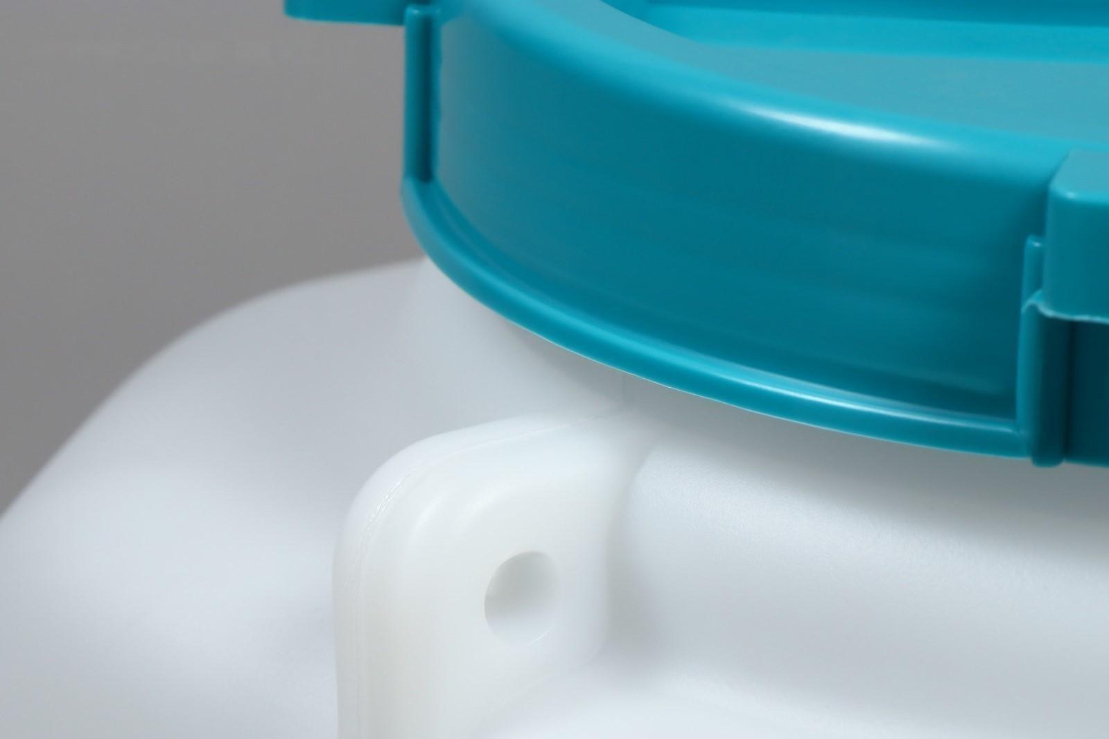 Бочка пищевая, 20 л, горловина 21.5 см, с крышкой