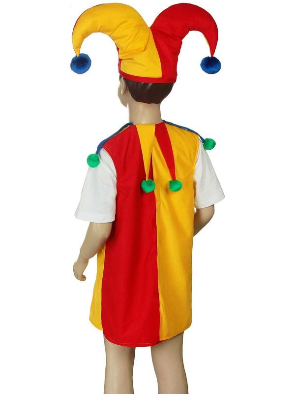 Карнавальный костюм «Арлекин», шапка, безрукавка, 3-5 лет, рост 104-116 см