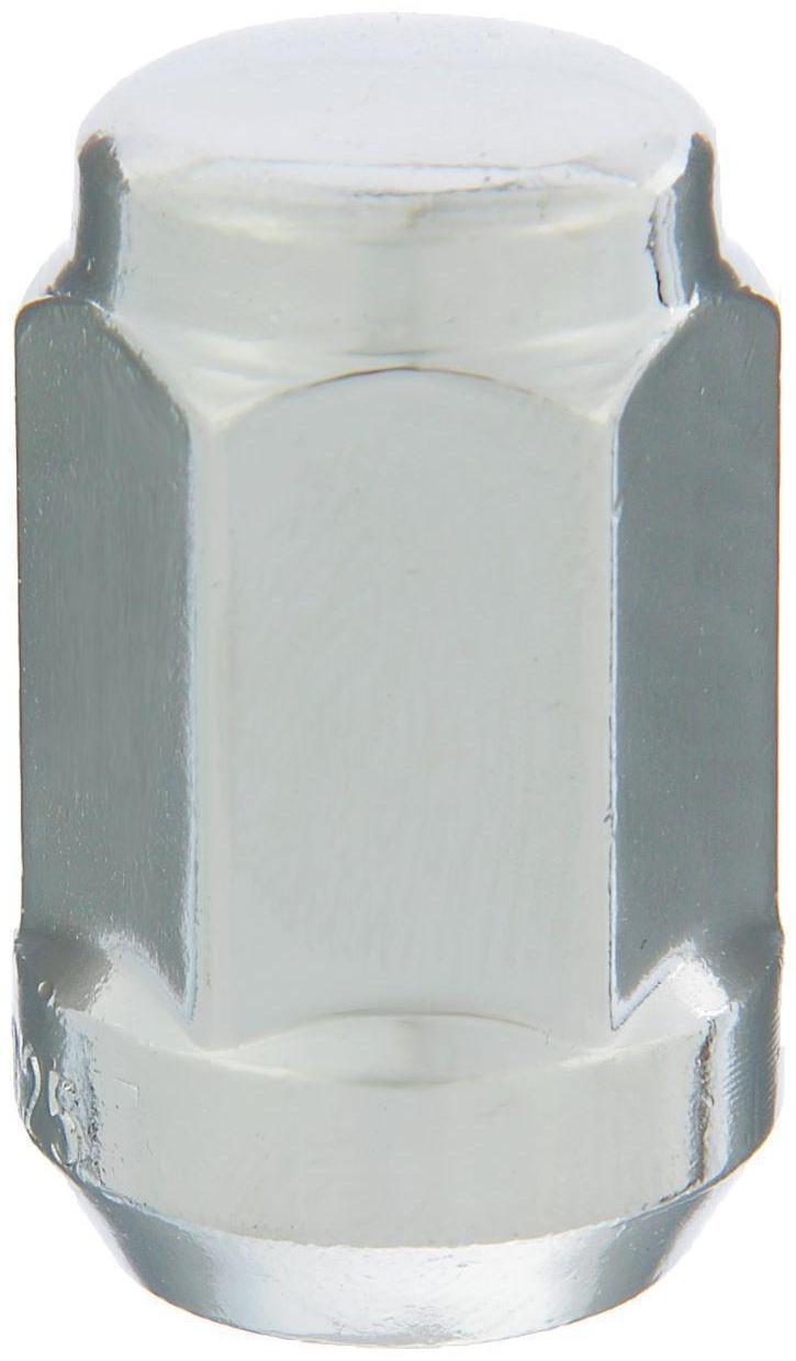 Гайка колесная 12×1.25 под ключ 19 мм, конус, закрытая, хром, фасовка 20 шт