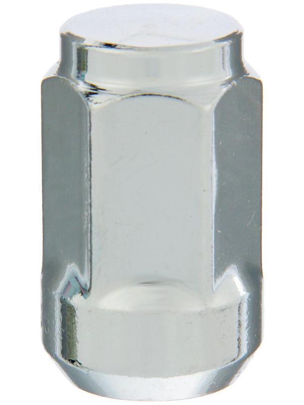 Гайка колесная 14×1.5 под ключ 19 мм, конус, закрытая, хром, фасовка 20 шт