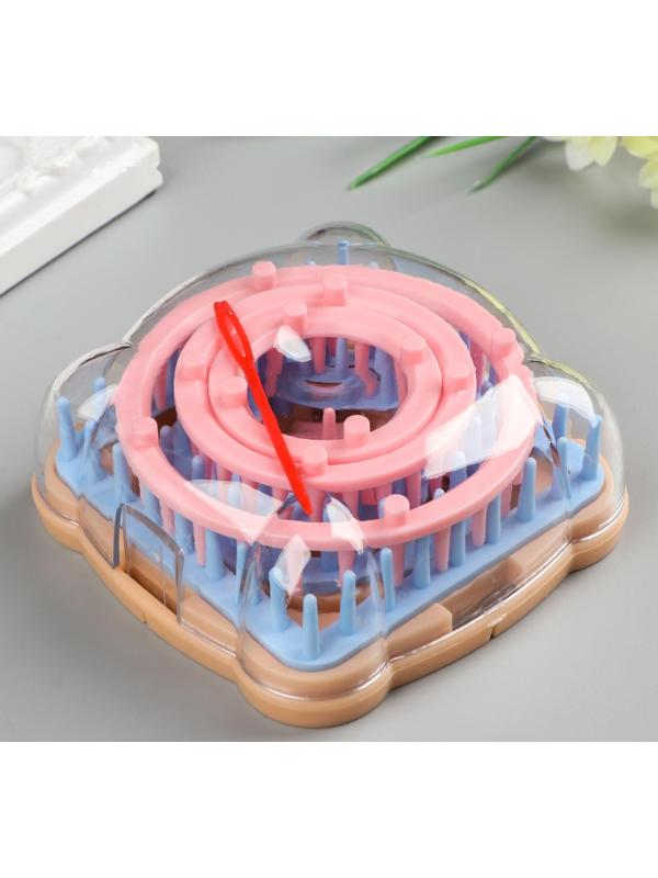 Набор для создания цветов диаметром 4,5-9 см (6 рамок+игла)