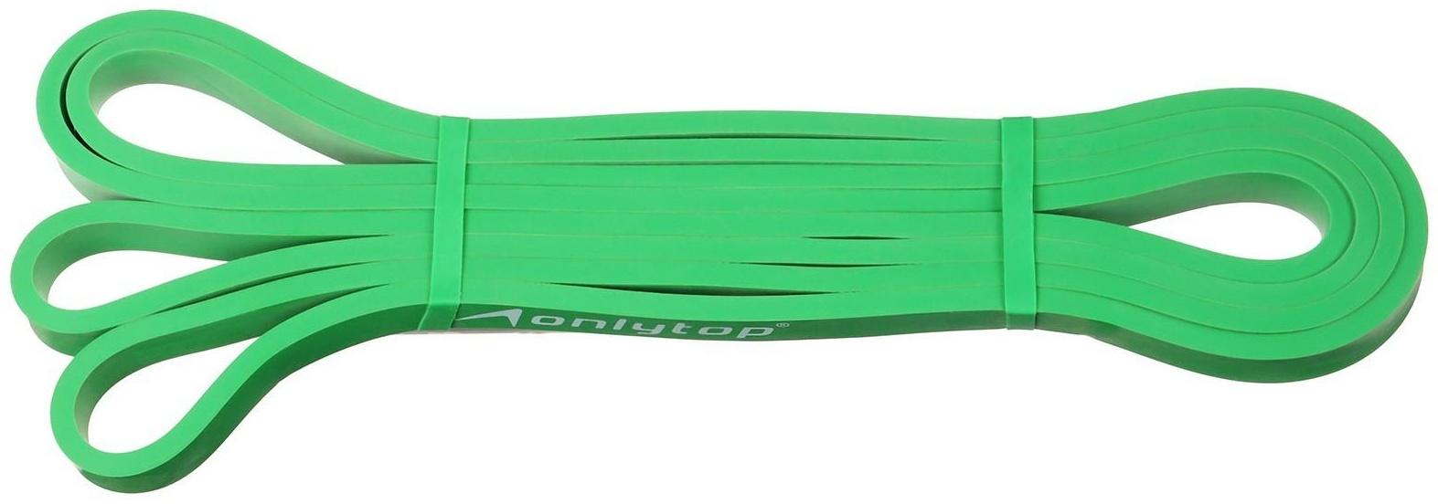 Эспандер ленточный, многофункциональный, 2-15 кг, 208 х 1,3 х 0,5 см, цвет зелёный