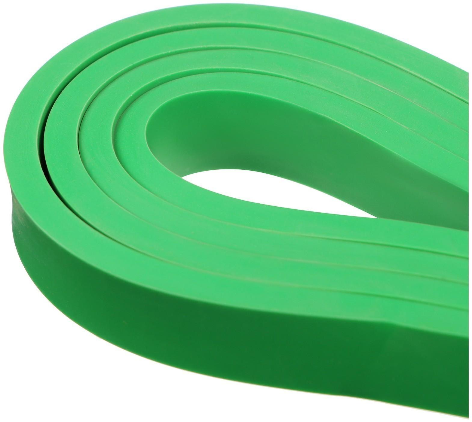 Эспандер ленточный, многофункциональный, 2-15 кг, 208 х 1,3 х 0,5 см, цвет зелёный