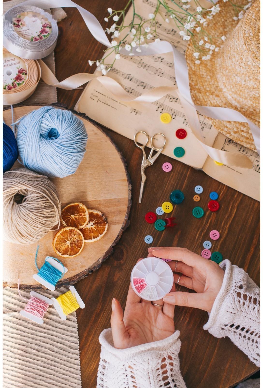 Органайзер для декора «Карусель», 12 отделений, d = 6 × 0,8 см