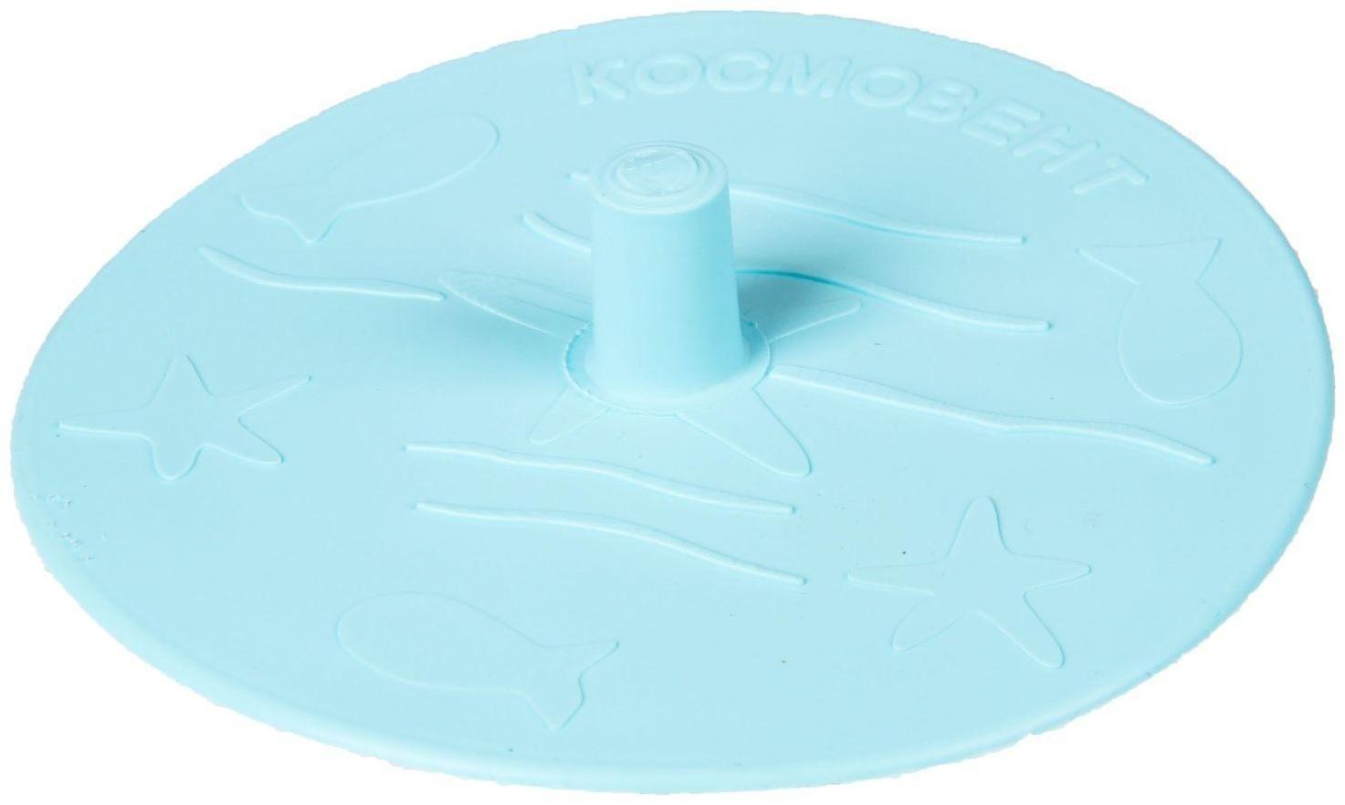 Пробка присоска, d=10,3 см, универсальная, цвет МИКС