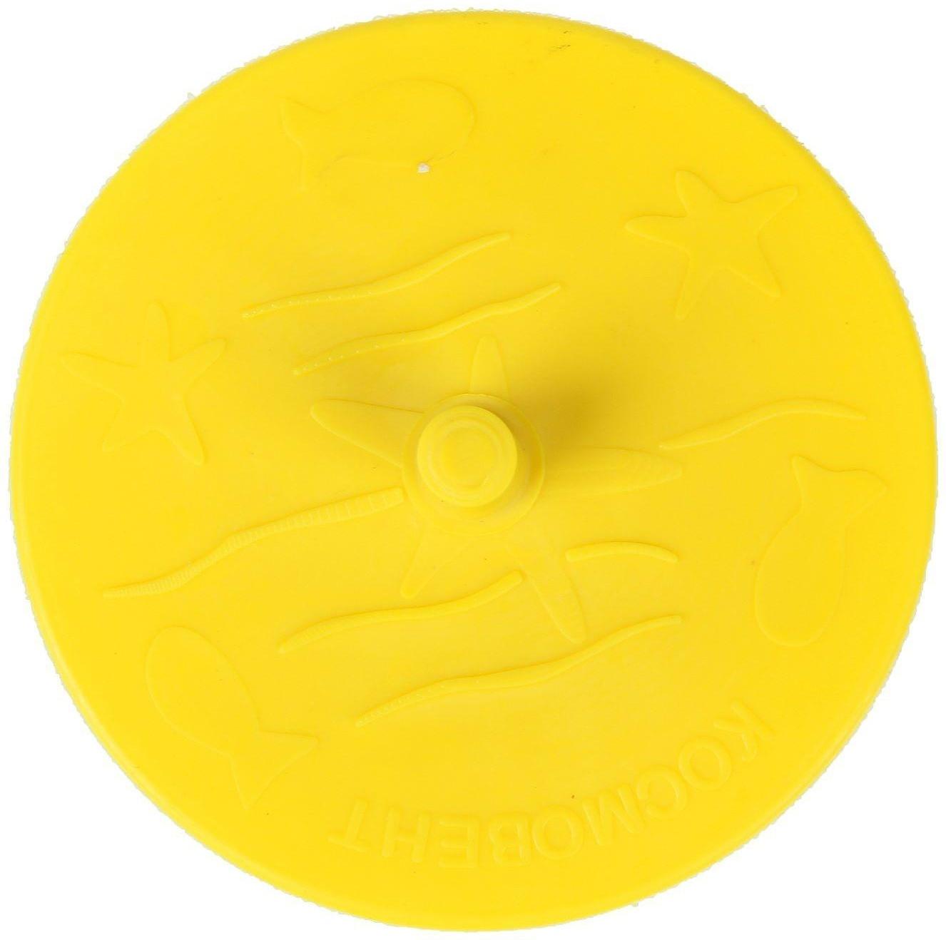 Пробка присоска, d=10,3 см, универсальная, цвет МИКС