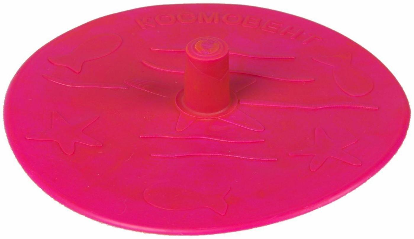 Пробка присоска, d=10,3 см, универсальная, цвет МИКС