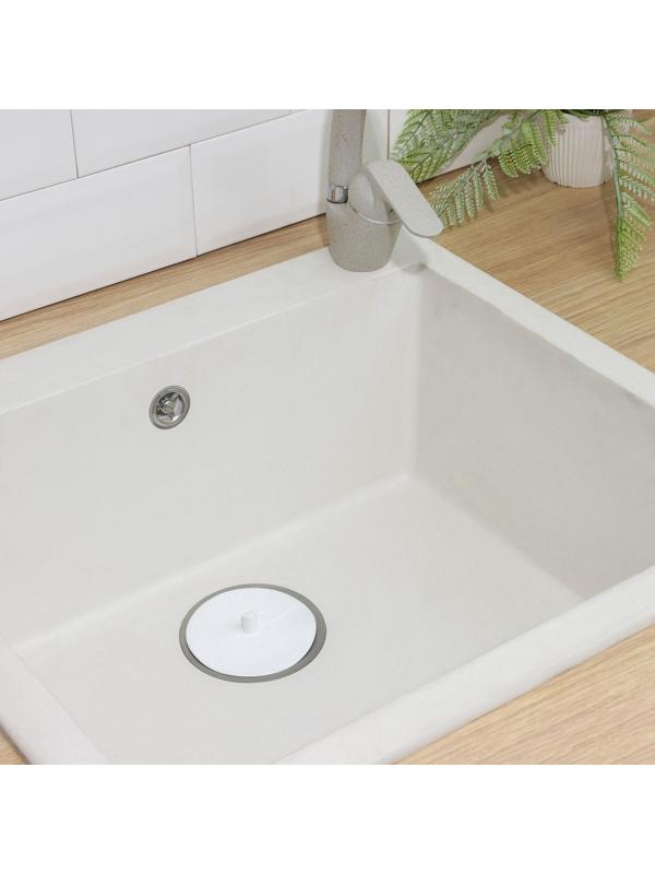 Пробка присоска, d=10,3 см, универсальная, цвет МИКС