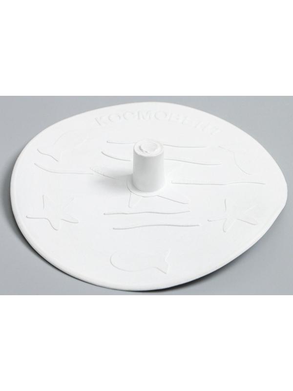 Пробка присоска, d=10,3 см, универсальная, цвет МИКС