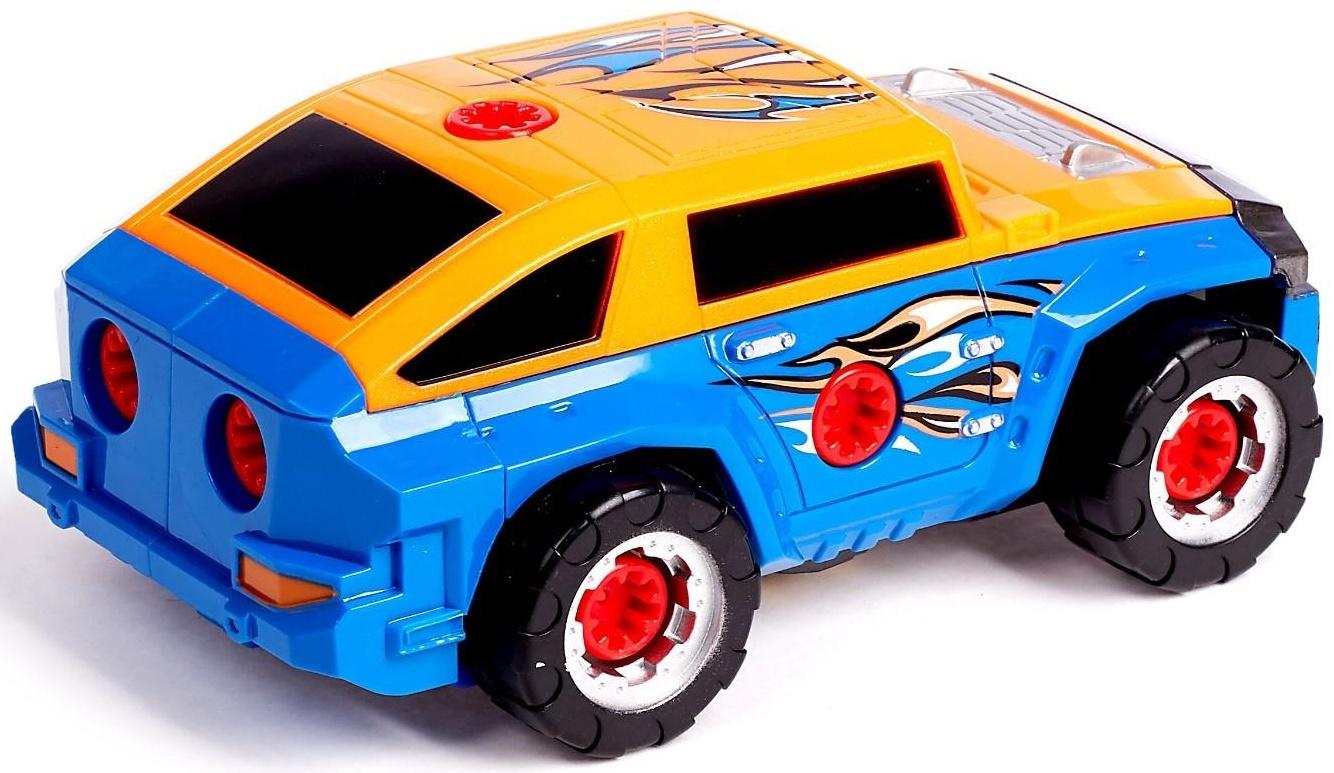 Конструктор винтовой «Внедорожник», сменные корпуса, с электро-шуруповёртом, 40 деталей