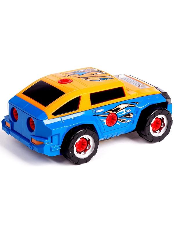 Конструктор винтовой «Внедорожник», сменные корпуса, с электро-шуруповёртом, 40 деталей