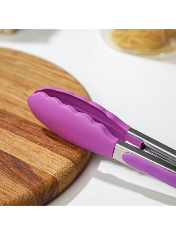 Щипцы Доляна «Лист», 25×3,5 см, цвет МИКС