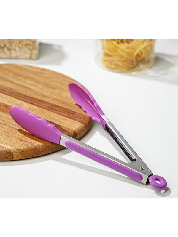 Щипцы Доляна «Лист», 25×3,5 см, цвет МИКС