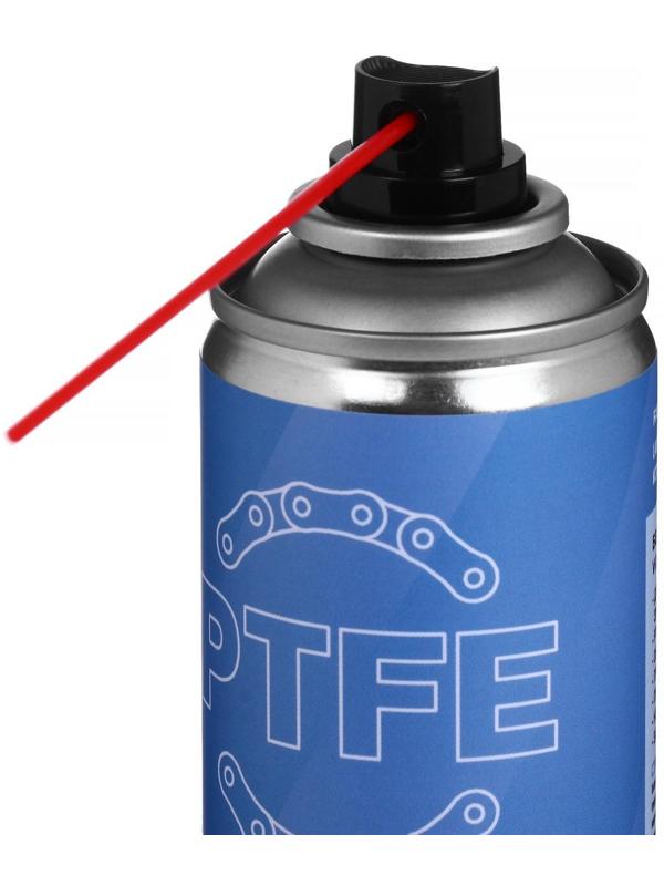 Цепная смазка LAVR белая, с PTFE, 400 мл, аэрозоль Ln1741