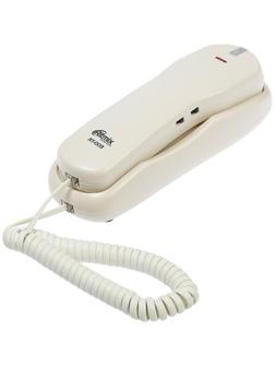 Проводной телефон Ritmix RT-003, настольно-настенный, набор на трубке, белый