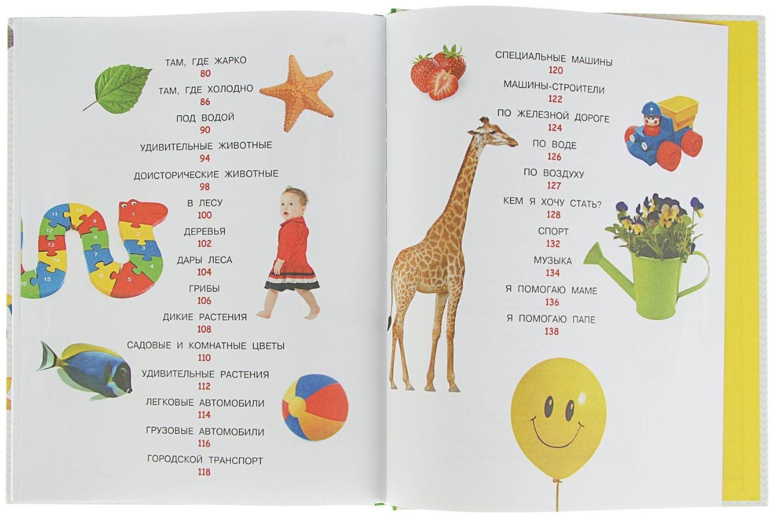 Энциклопедия малыша «Моя первая книга»