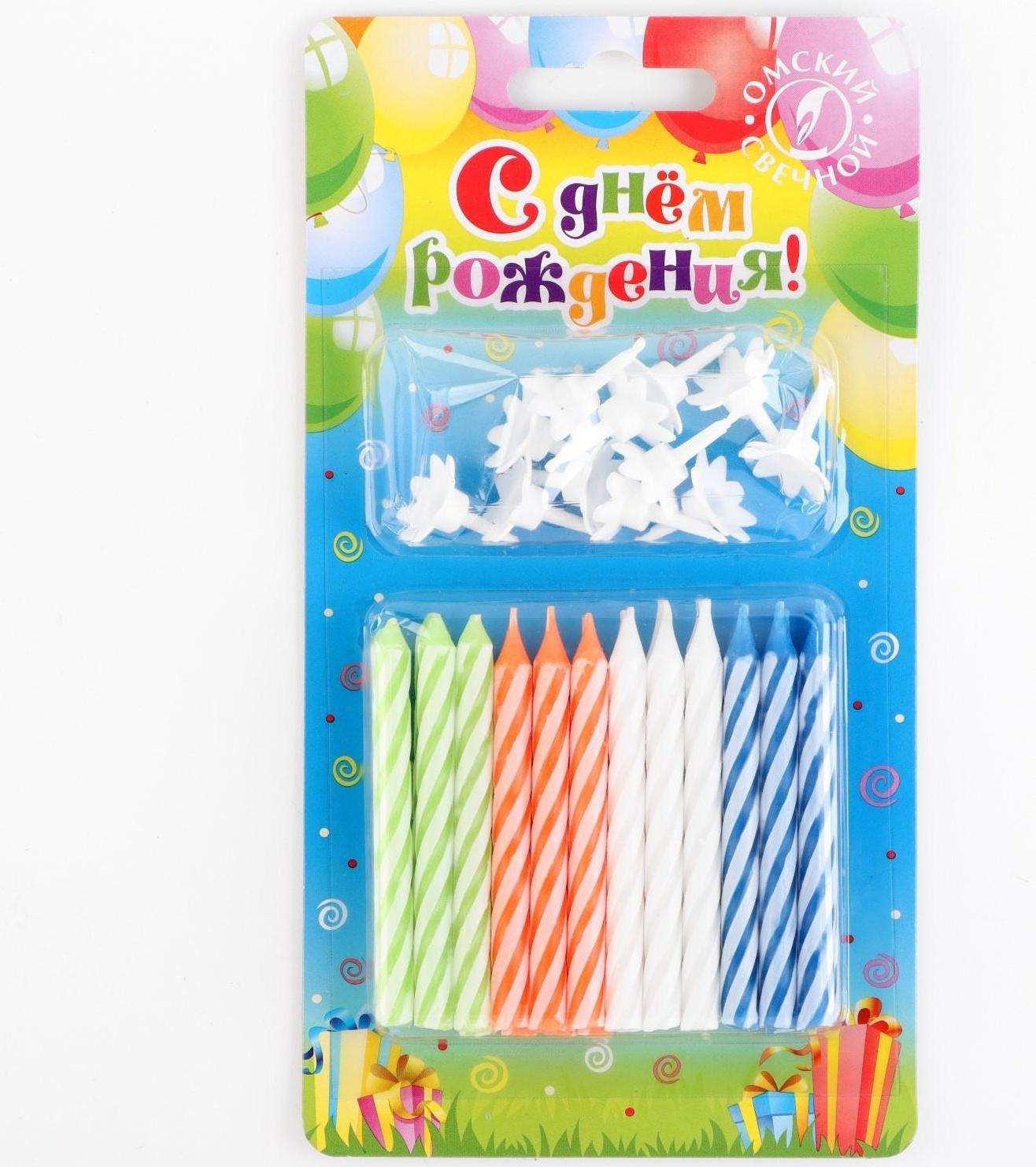 Свечи в торт 