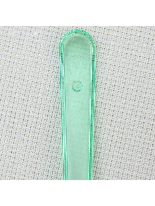 Набор одноразовых вилок 18 см, 10 шт, цвет салатовый