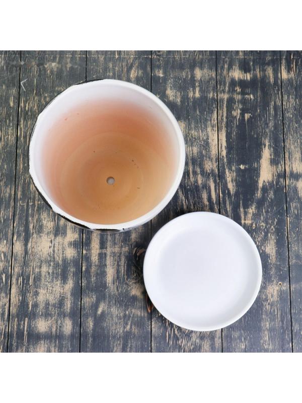 Горшок цветочный с подставками Леопард 5л