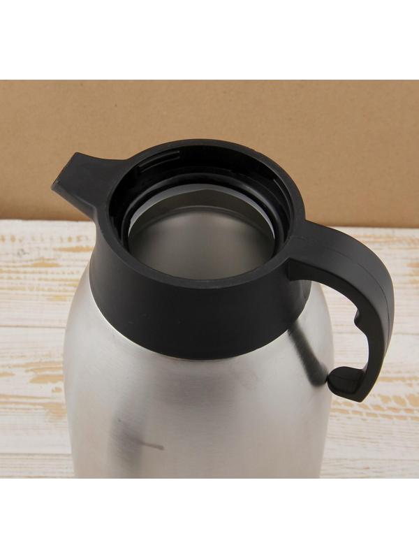 Термос-кофейник с полукруглой ручкой, 2000 мл