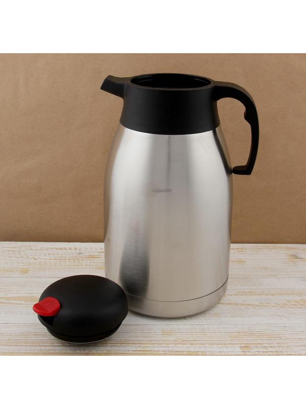 Термос-кофейник с полукруглой ручкой, 2000 мл