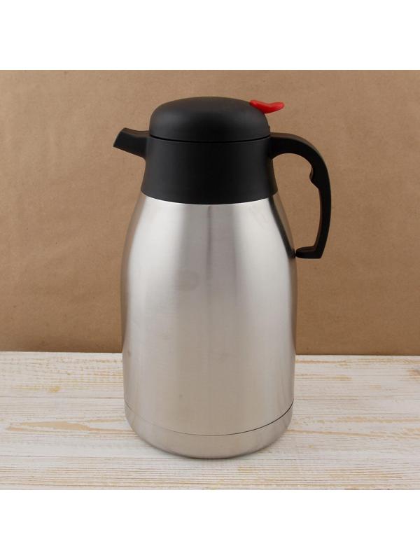 Термос-кофейник с полукруглой ручкой, 2000 мл