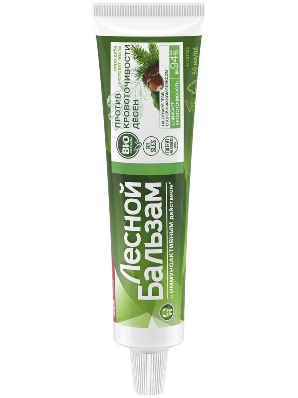 Зубная паста «Против кровоточивости дёсен», с корой дуба, 50 г